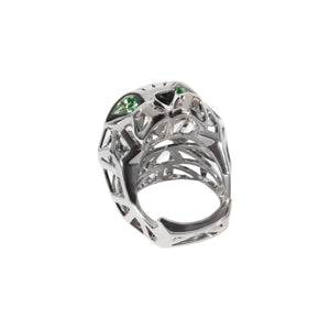 ANILLO PANTHERE BIG SILVER C