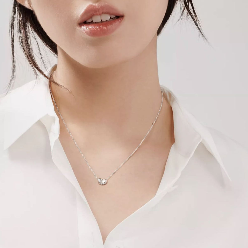 COLLAR BEAN SILVER