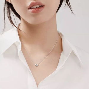 COLLAR BEAN SILVER
