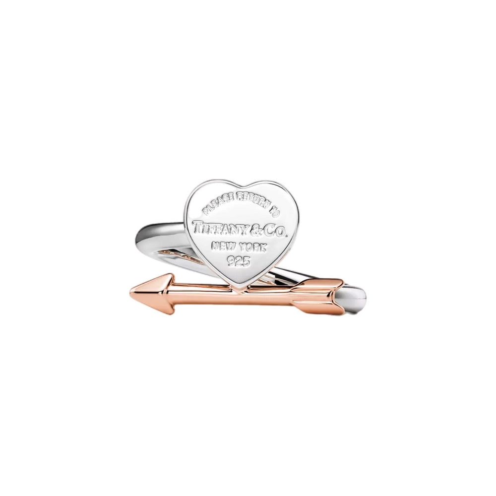 ANILLO T LOVESTRUCK SILVER-ROSE GOLD