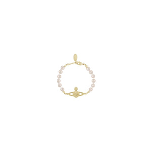 PULSERA VW BAS RELIEF PEARL GOLD