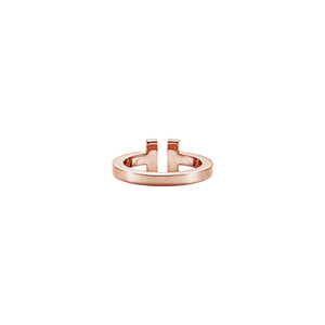 ANILLO T ROSE GOLD