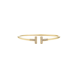 PULSERA T DORADA ZIRCONIA