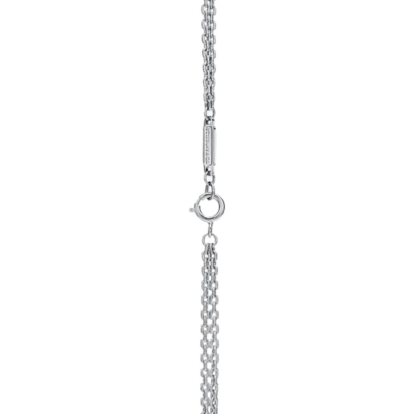 COLLAR ESLABON DOBLE CADENA SILVER