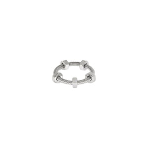 ANILLO ECROU SILVER