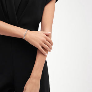 PULSERA BV.ZERO GAPS SILVER