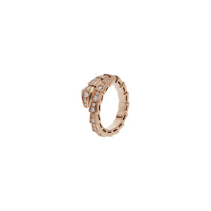 ANILLO SERPENTI ROSE GOLD CON ZIRCONIA