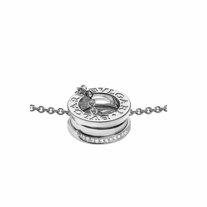 COLLAR BV SILVER CON ZIRCONIA ALREDEDOR