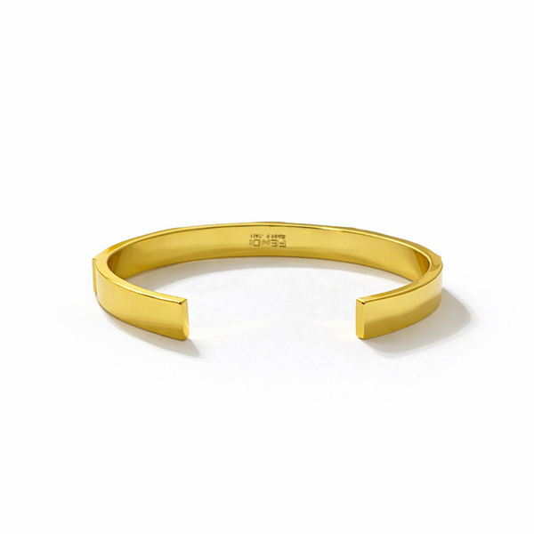 BRAZALETE F LOGOS GOLD