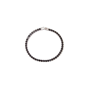 PULSERA ESTILO TENNIS DE BRILLOS BLACK