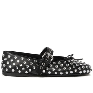 BALLERINAS MM BLACK CON ZIRCONIAS