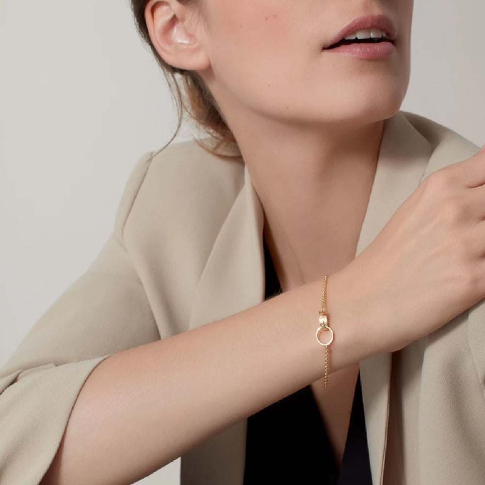 PULSERA LOVE LOVE GOLD
