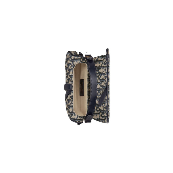 BOLSO SADDLE CD JACQUARD BLUE