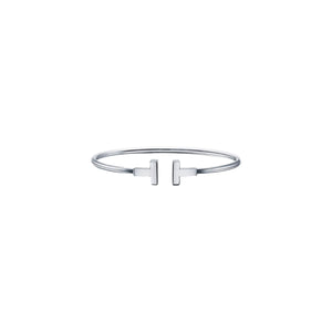 PULSERA T PLATA