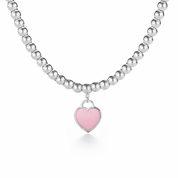 COLLAR DE CUENTAS PINK T