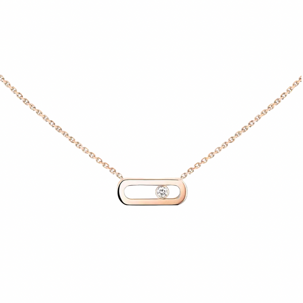 COLLAR MSS MOVE UNO ROSEGOLD