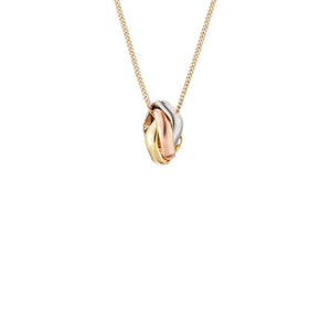 COLLAR TRINITY SILVER BLACK C