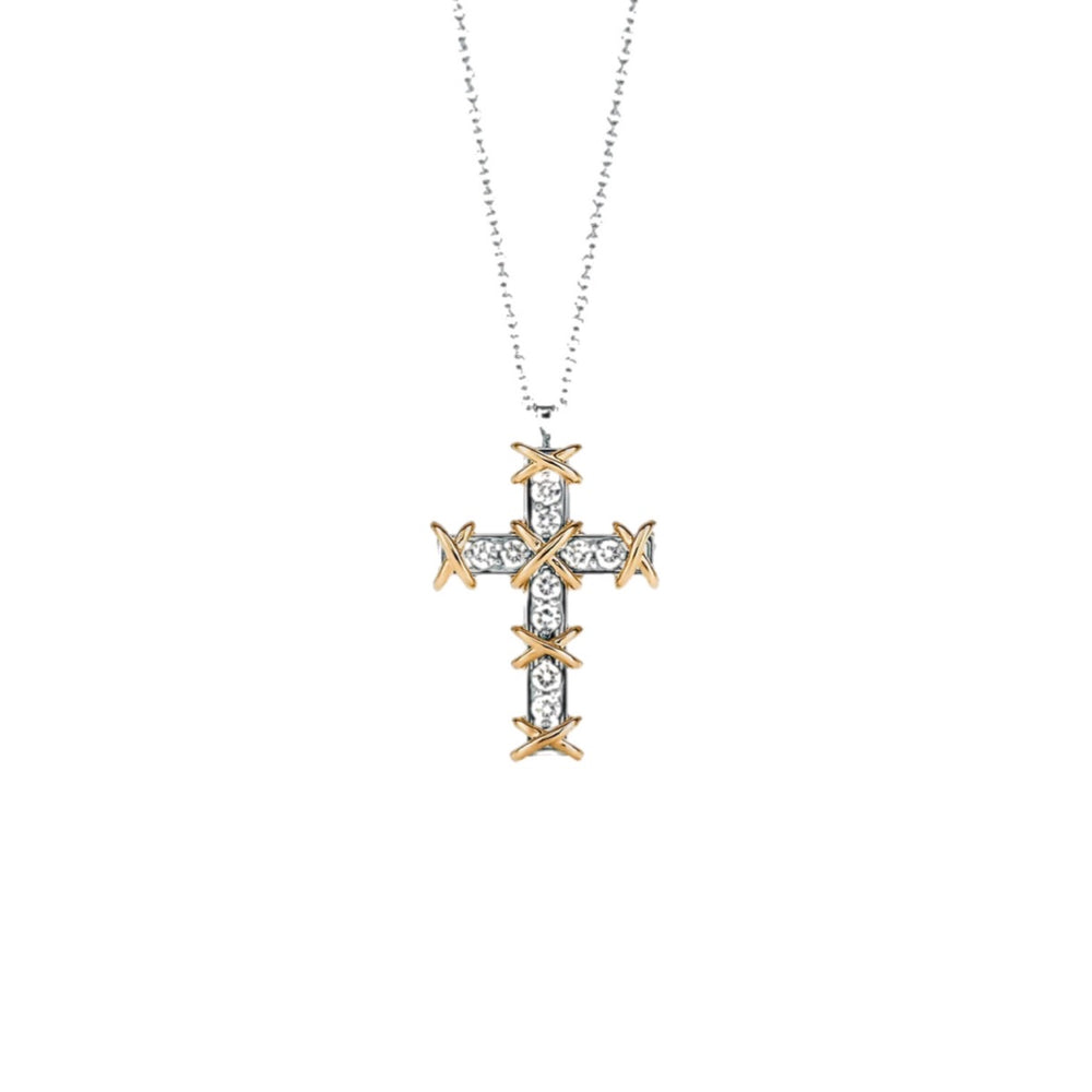 COLLAR CRUZ T GOLD
