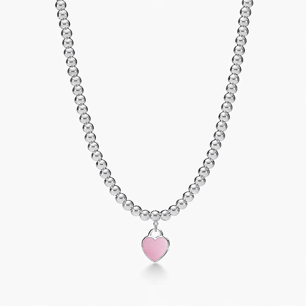 COLLAR DE CUENTAS PINK T