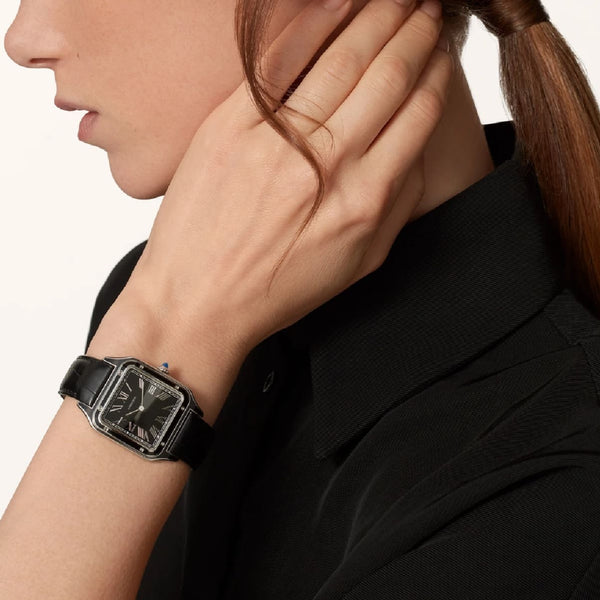 RELOJ C SANTOS BLACK