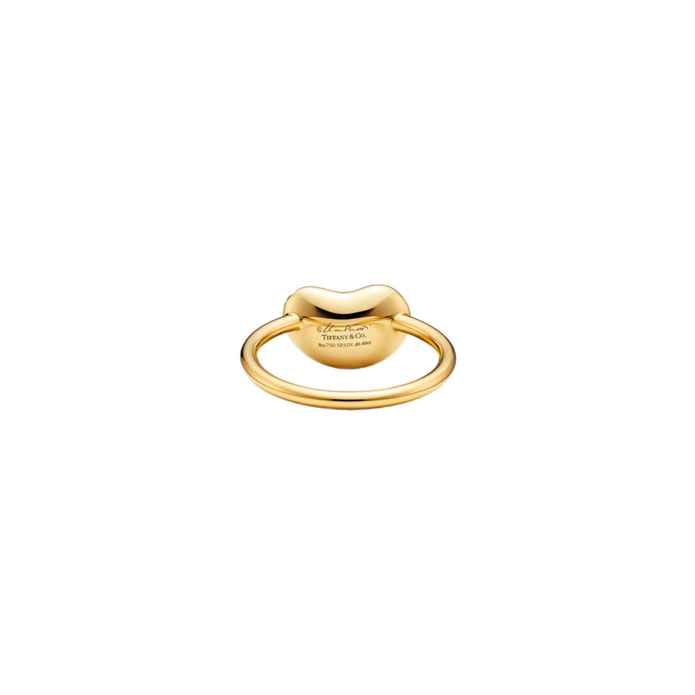ANILLO BEAN CON ZIRCONIA GOLD