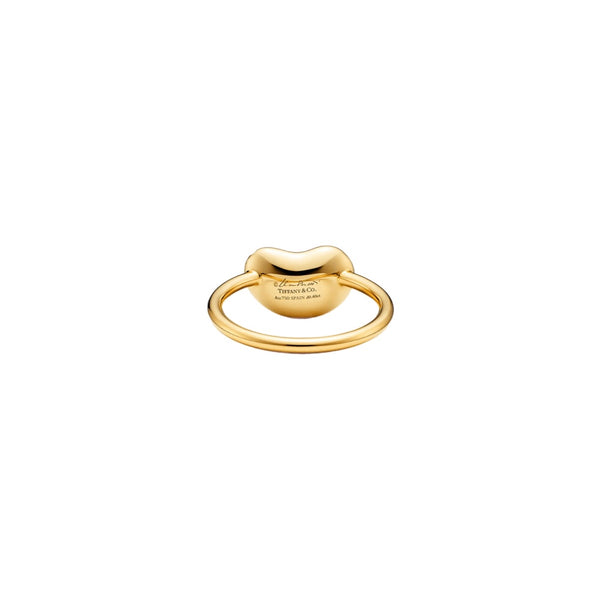 ANILLO BEAN CON ZIRCONIA GOLD
