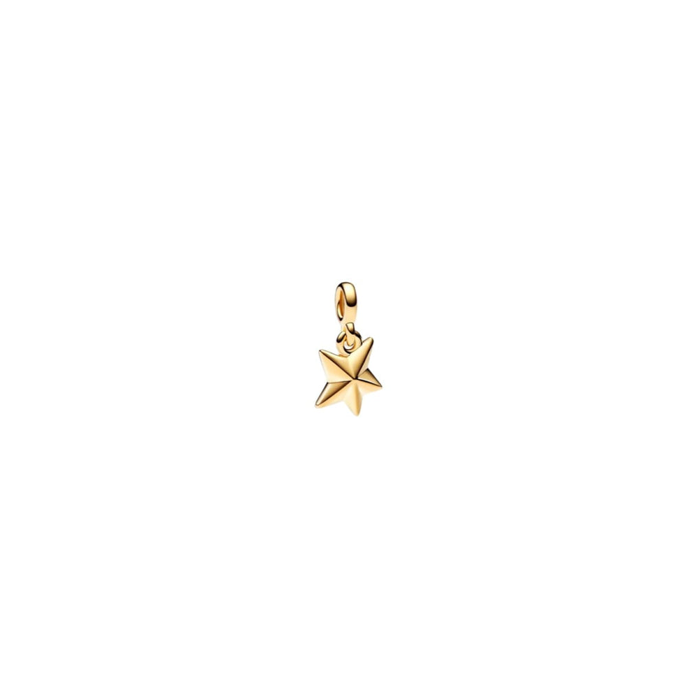 CHARM STAR GOLD BLACK