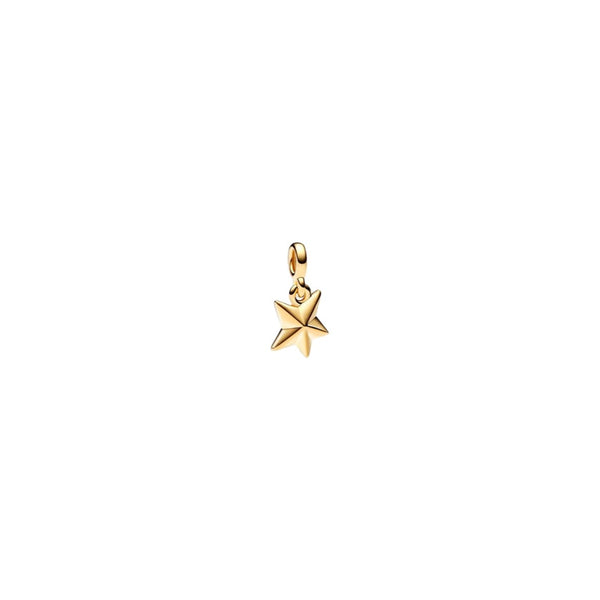 CHARM STAR GOLD BLACK