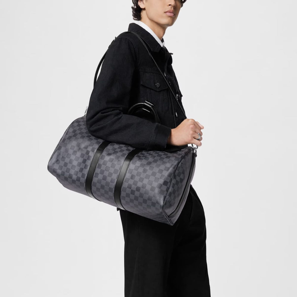 BOLSO DE VIAJE BLACK PÉGASE LV