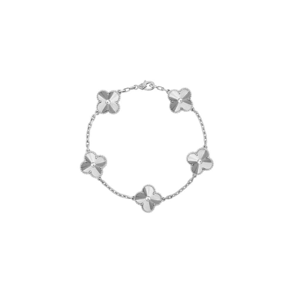 PULSERA TRÉBOL SILVER VF