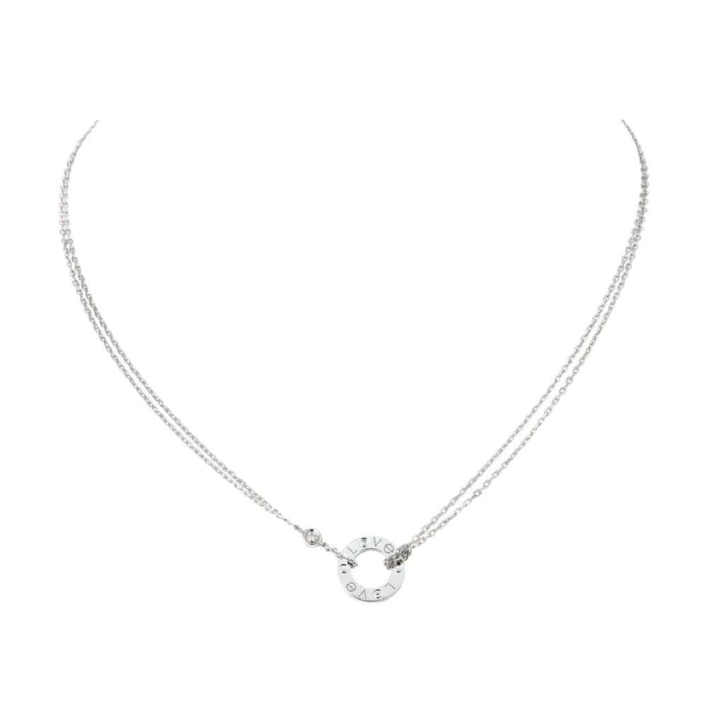 COLLAR ARO LOVE SILVER
