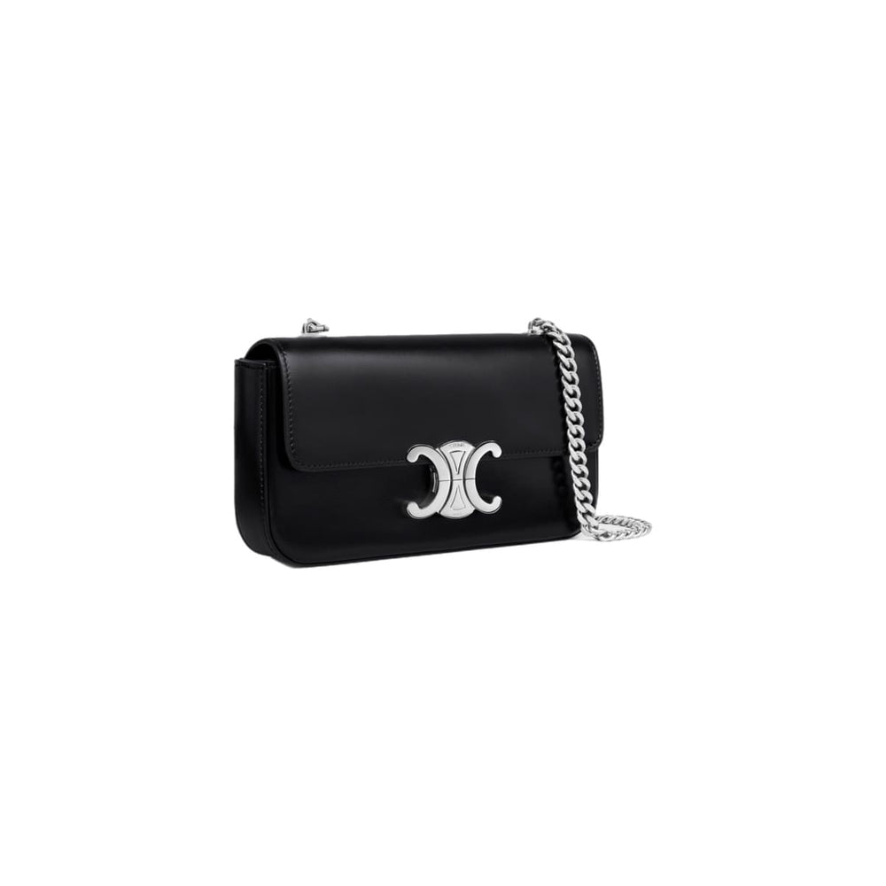 BOLSO C CLAUDE SILVER BLACK