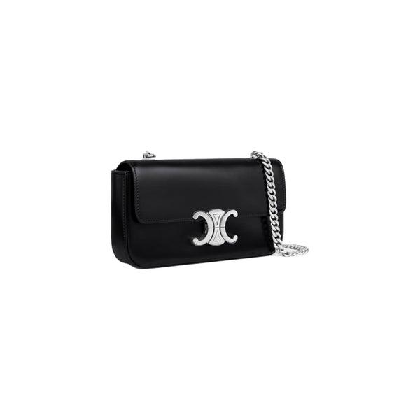 BOLSO C CLAUDE SILVER BLACK