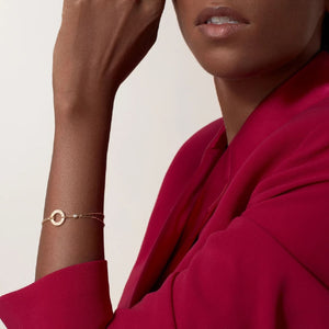 PULSERA ARO LOVE GOLD