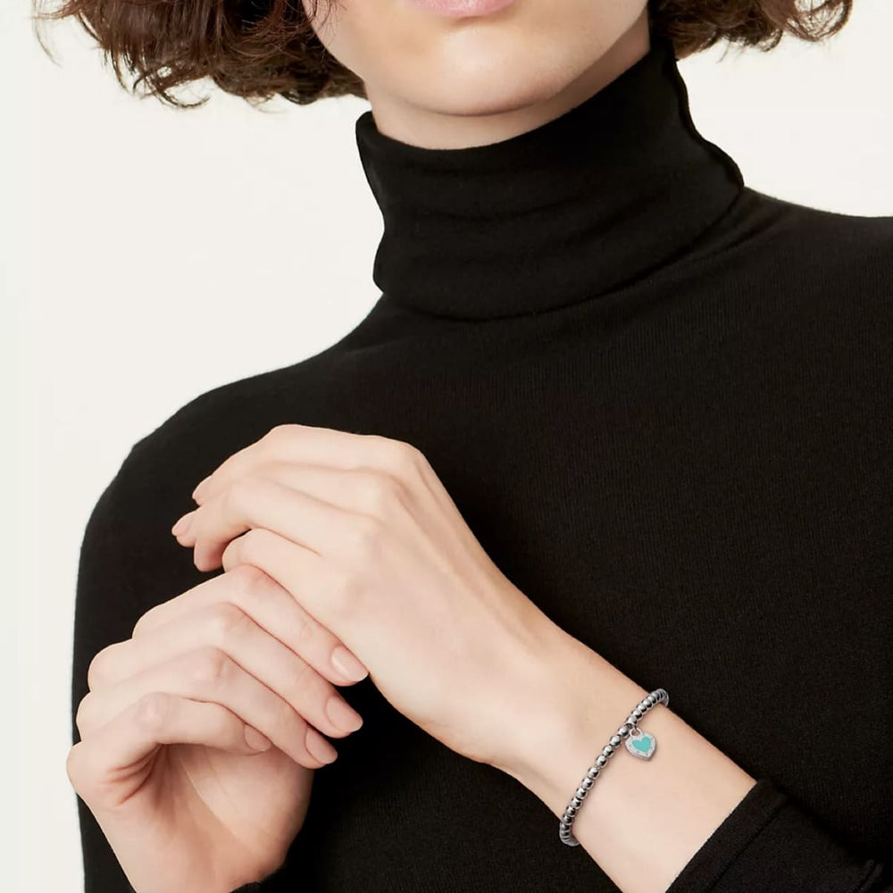 PULSERA T DE CUENTAS LOVE