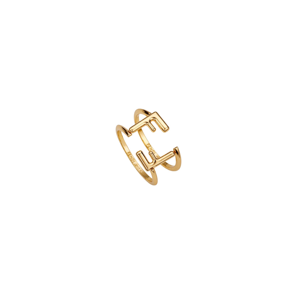 ANILLO F DOBLE GOLD