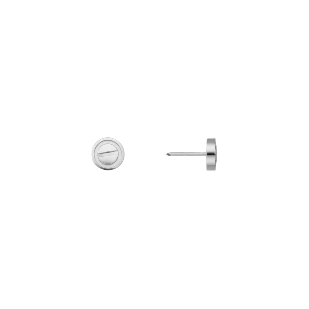 ARETES SCREW LOVE SILVER