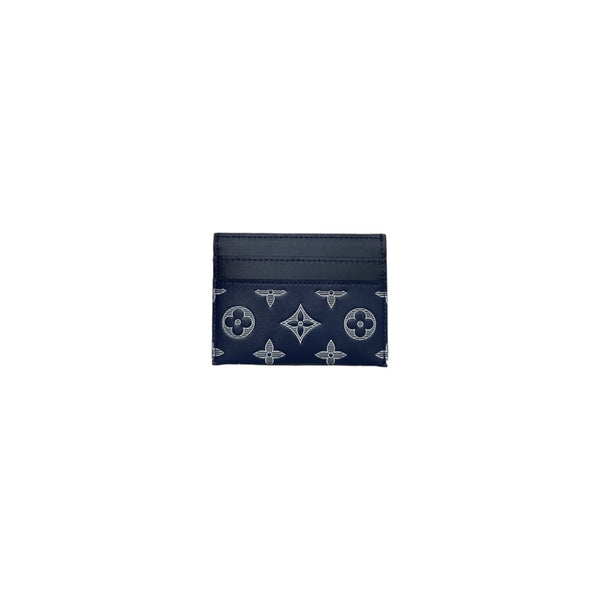 TARJETERO LV LOGO BLUE