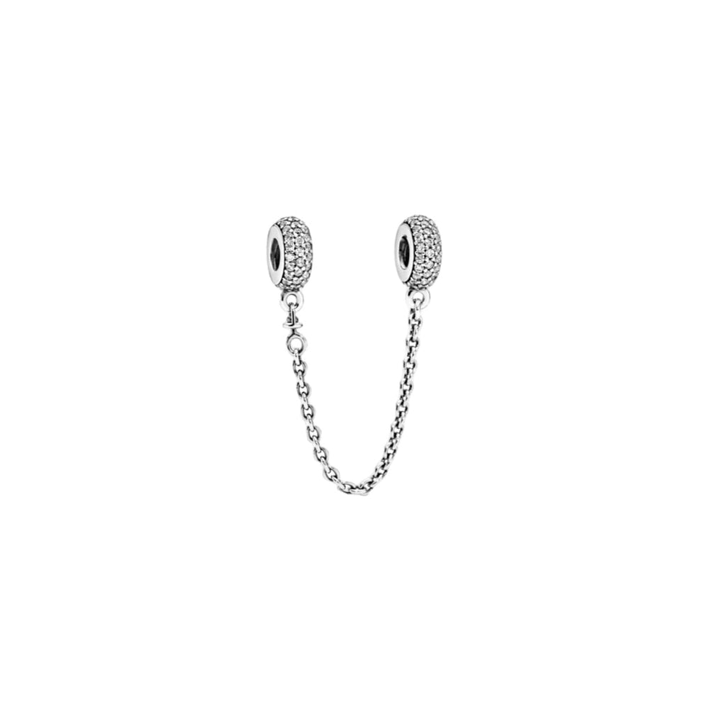 CHARM CON CADENA SILVER