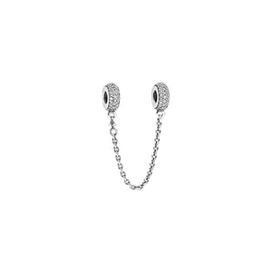 CHARM CON CADENA SILVER