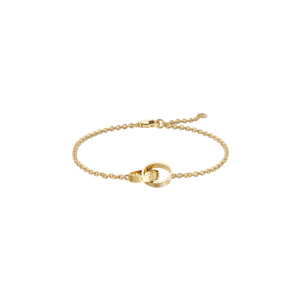 PULSERA LOVE LOVE GOLD