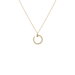 COLLAR CLAVO GOLD MZ