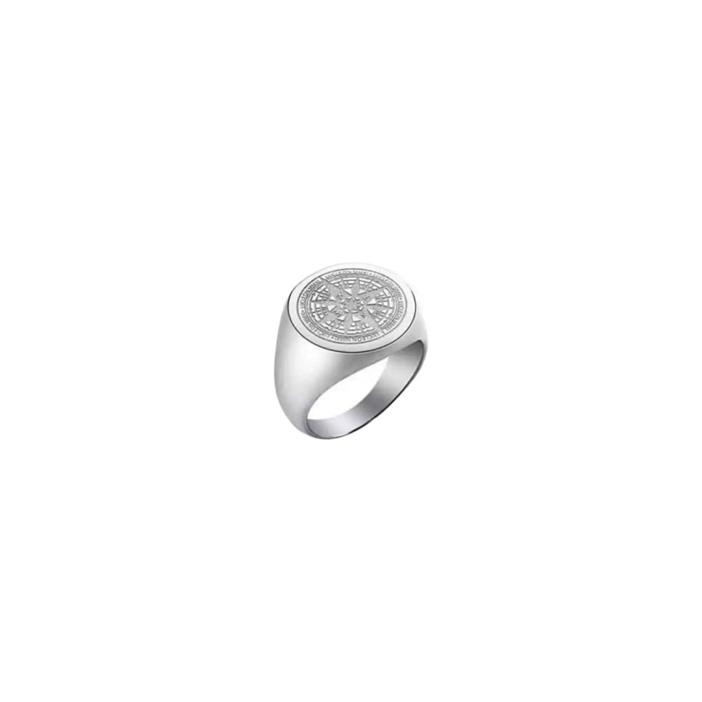 ANILLO WORLD MAP SILVER