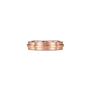 ANILLO DOBLE T ROSE GOLD