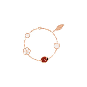 PULSERA LUCKY SPRING ROSE GOLD VF