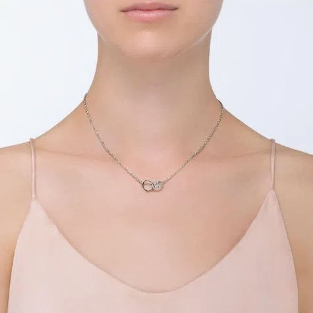 COLLAR LOVE-LOVE SILVER