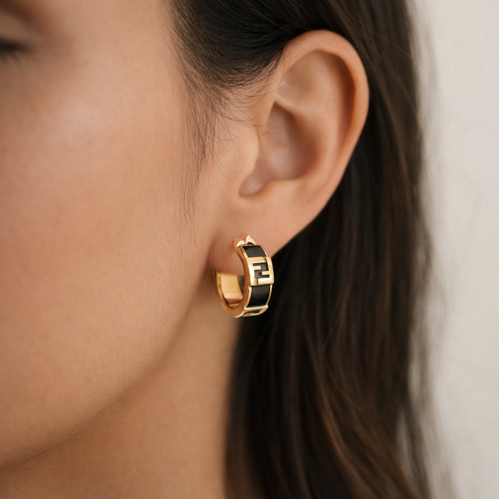 ARRACADAS F GOLD-BLACK