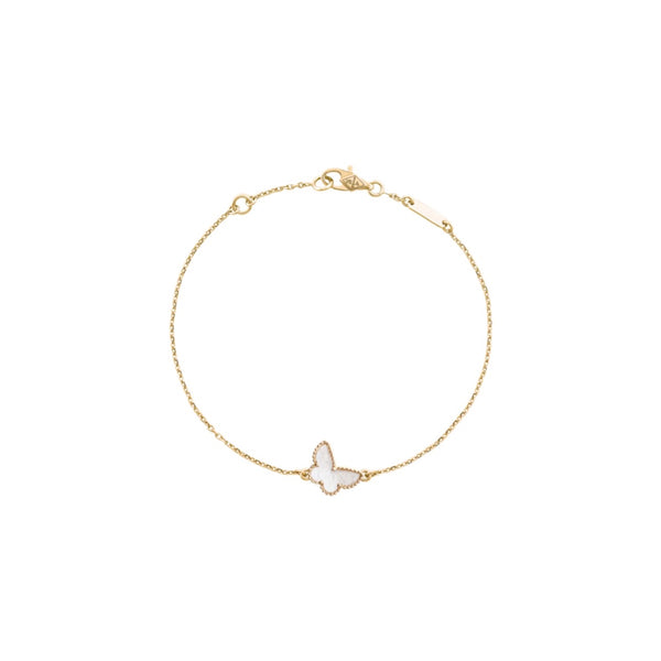PULSERA SWEET BUTTERFLY WHITE VF
