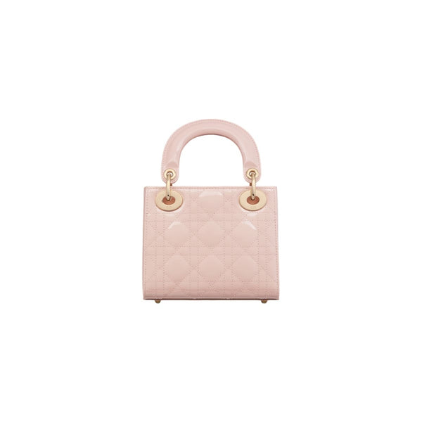 BOLSO LADY D CHAROL DUSTY PINK