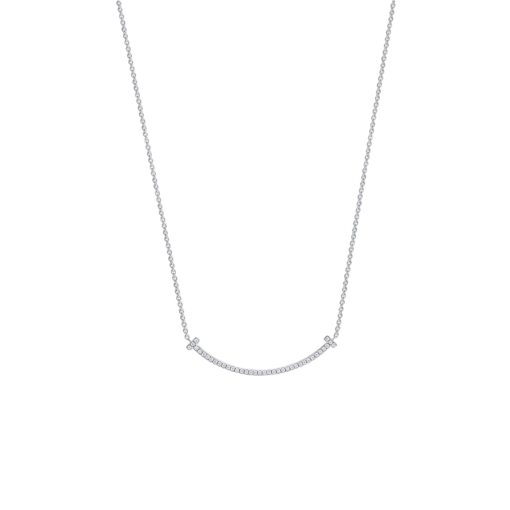 COLLAR SMILE CON ZIRCONIA SILVER